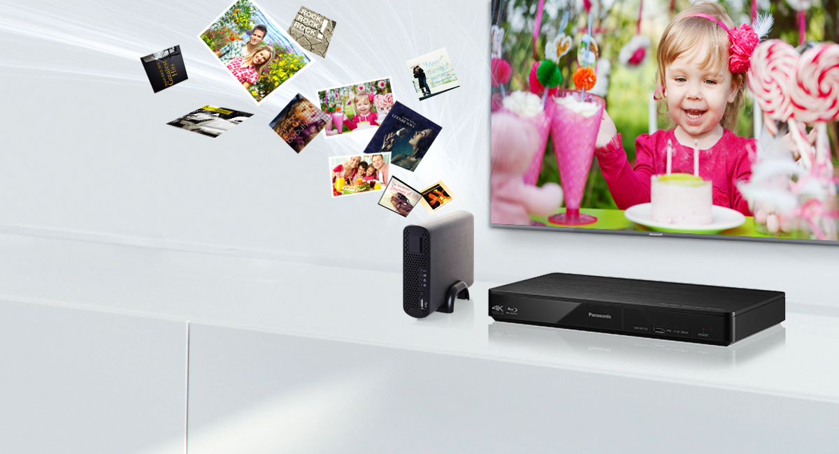 Desfrute facilmente do conte&uacute;do armazenado no seu HDD Externo