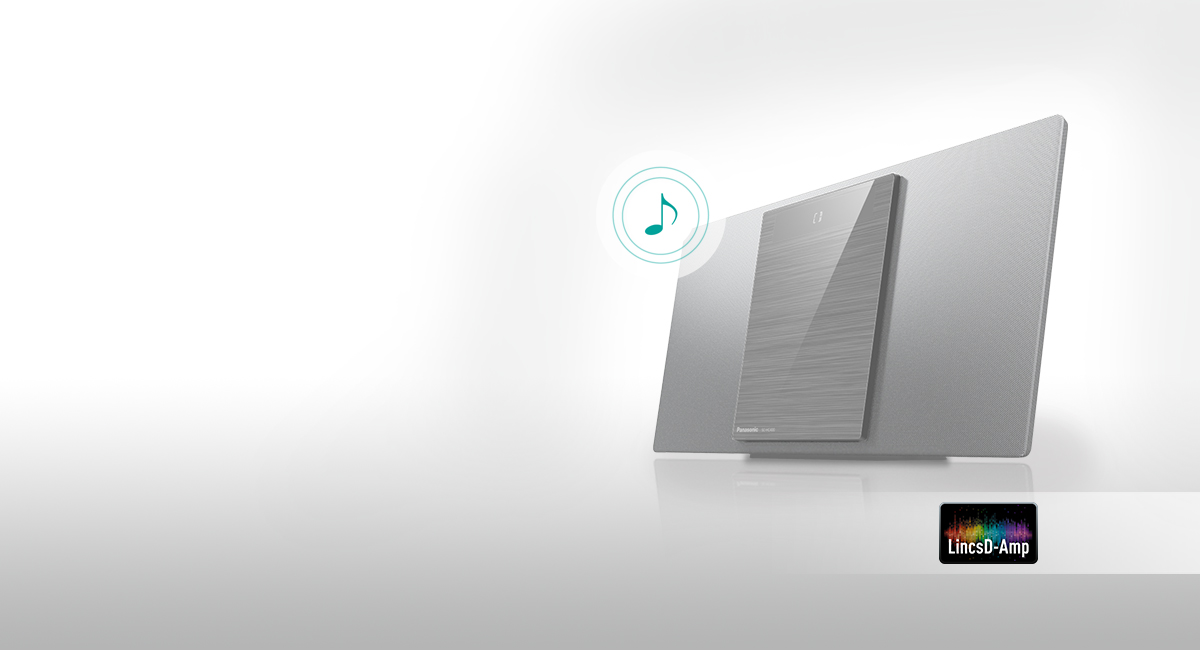 Clear and dynamic sound