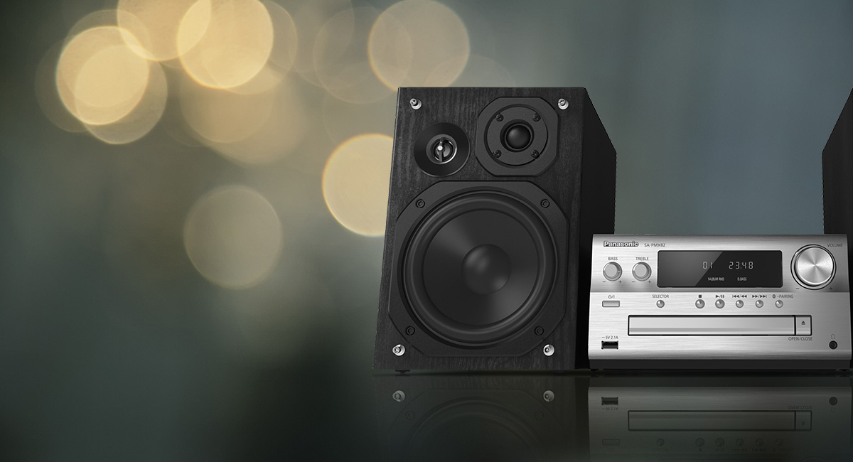 Clear, distortion-free sound