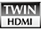 Kaks HDMI-liidest