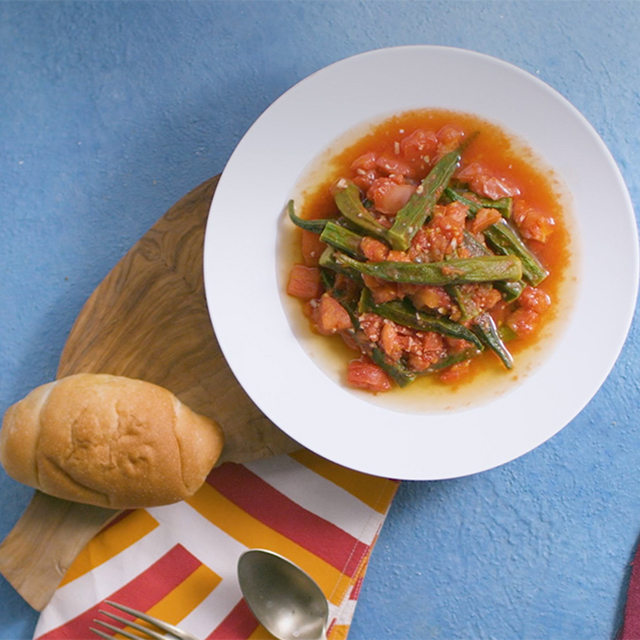 Air Fried Okra & Tomato Sauce See more