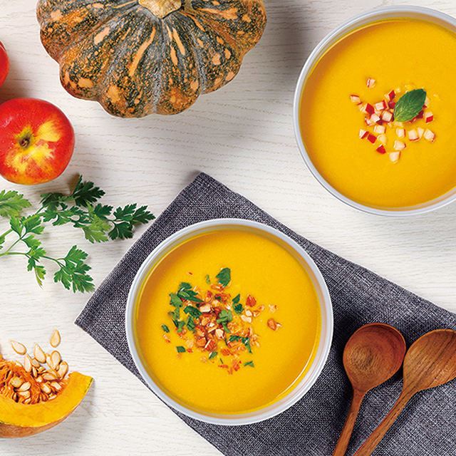 Silky Apple Pumpkin Soup See more