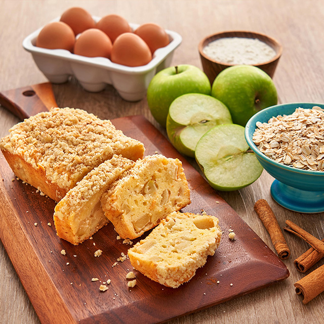 Apple Crumble Loaf Cake See more
