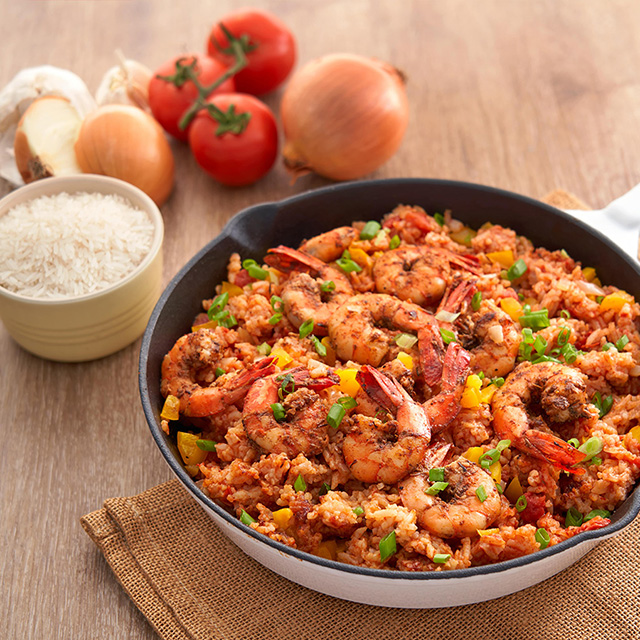 Cajun Prawn Jambalaya See more