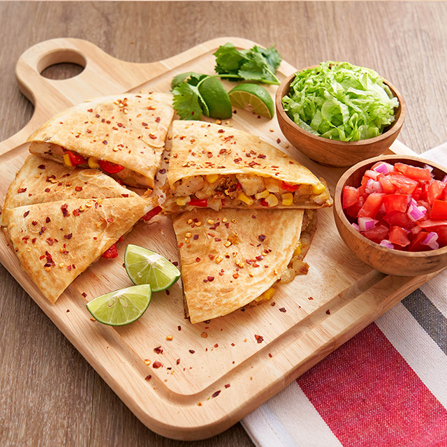 Fried Chicken Quesadilla See more
