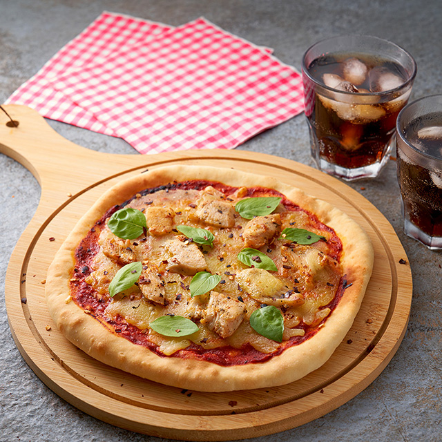 Spicy Montreal Chicken Pizza See more