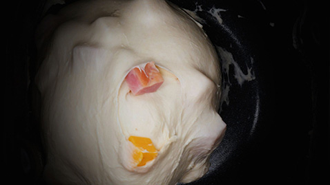 Hard Crust Bacon & Cheese