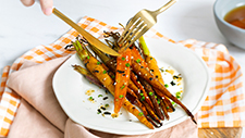 Miso-glazed Whole Carrots