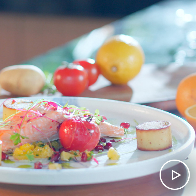 Pomegranate & Orange Salmon See more