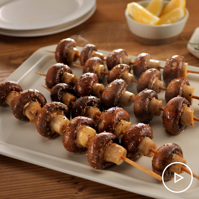 Grilled Mushrooms See more