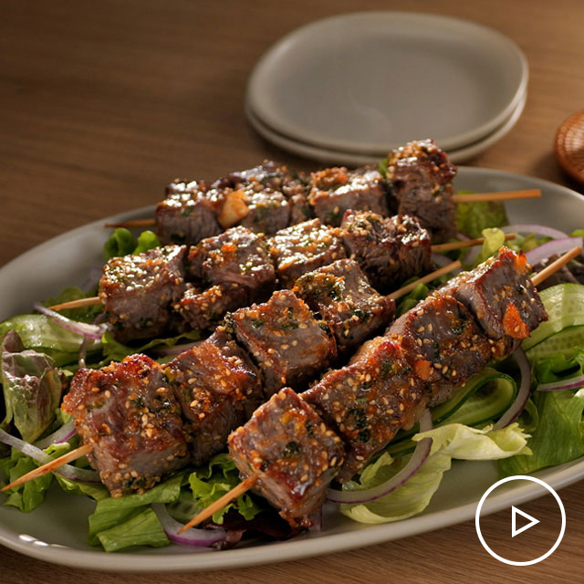 Grilled Wagyu Skewer See more