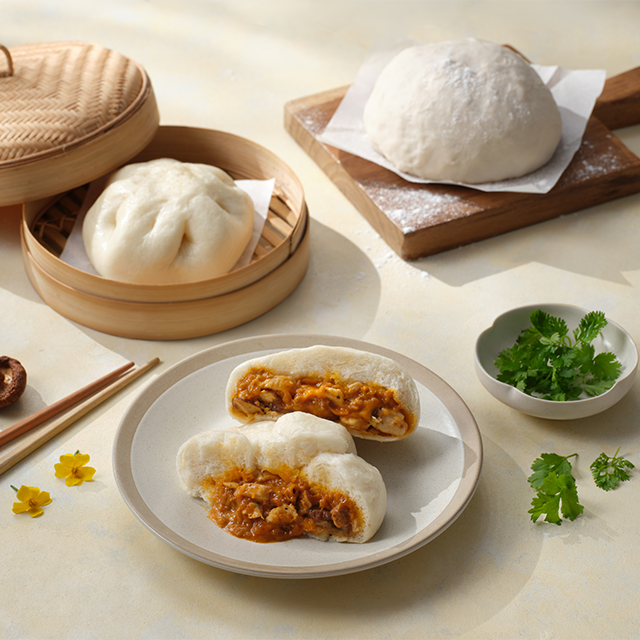 BÁNH BAO NHÂN THỊT NẤM PHÔ MAI 4P'S See more