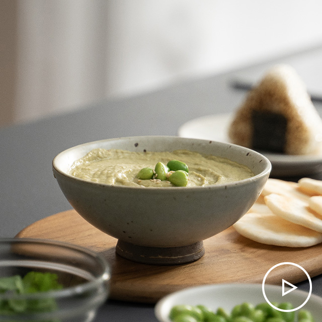 Edamame Sesame Miso Dip See more