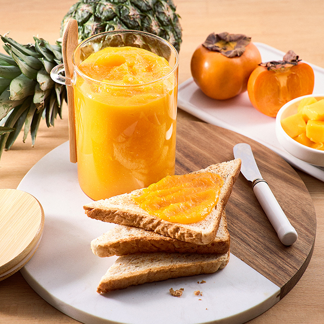 Pineapple Mango Jam with Persimmon See more