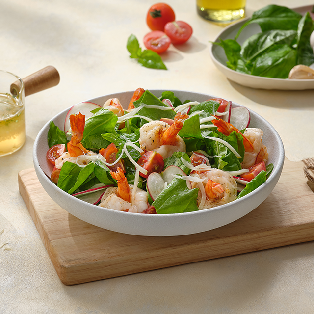 SALAD TÔM NƯỚNG VÀ PHÔ MAI SCAMORZA See more