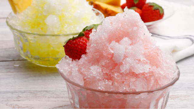 Fruit shaved ice