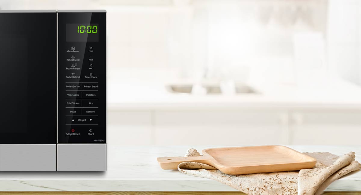 Panasonic NNSF574S Microwave Oven Kitchen Appliances