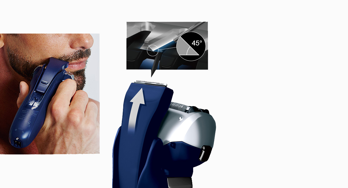 3Blade Shaver with SlideUp Trimmer Panasonic Australia