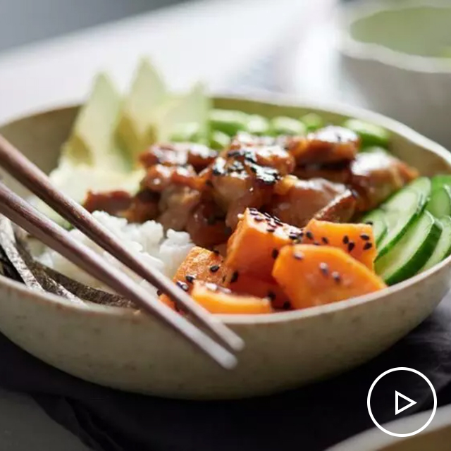Chicken Teriyaki Poke Bowl See more