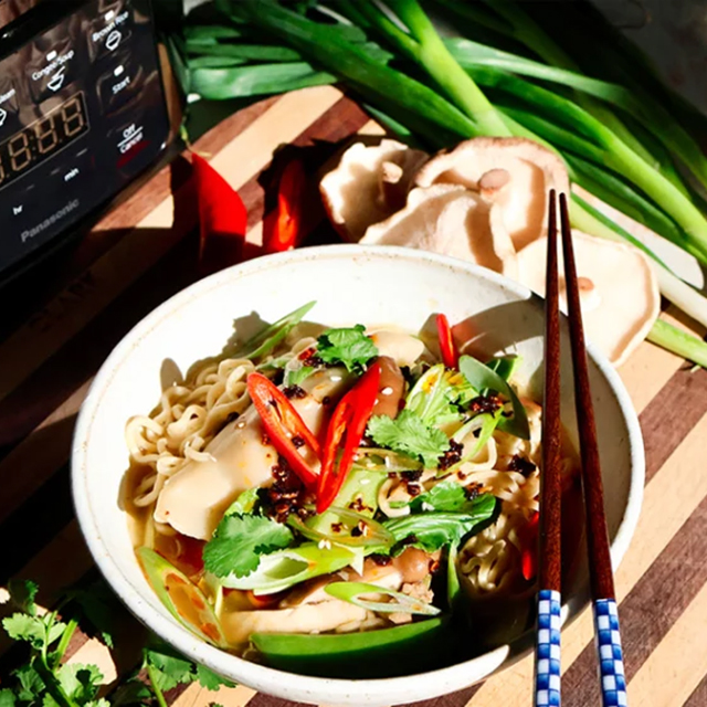 Rice Cooker Dumpling Noodle Soup See more