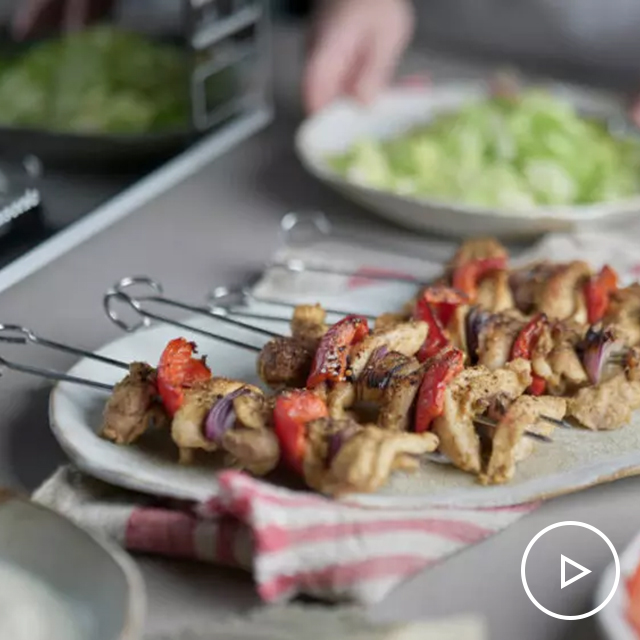 Spicy Chicken Kebabs See more