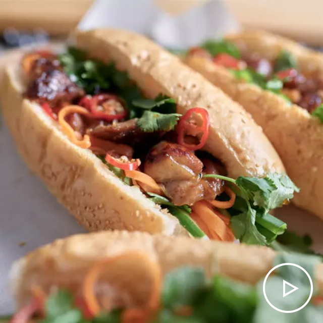 Vietnamese Chicken Banh Mi See more