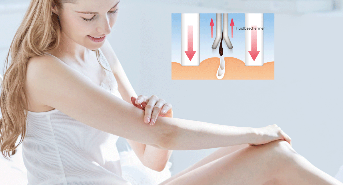 Huidbeschermer voor zacht epileren