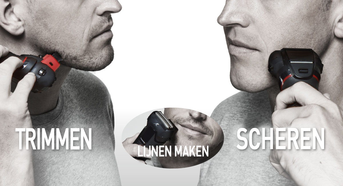 Scheer, trim en maak lijnen met dit 3-in-1-scheerapparaat