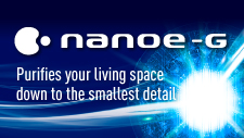 Unique Air Purifying System: nanoe-G
