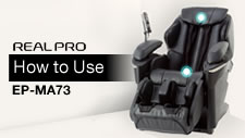 Massage chair Realpro: how to use