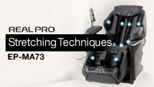Massage chair Realpro: Stretching Techniques