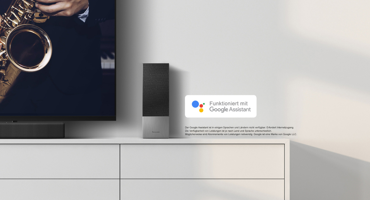 Bequeme Sprachsteuerung in Verbindung mit Ihrem Google Assistant