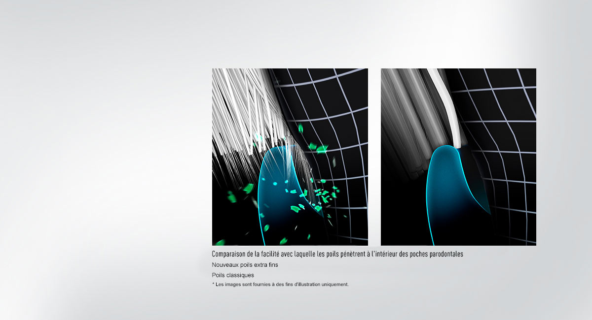 Extra-feine weiche Borsten