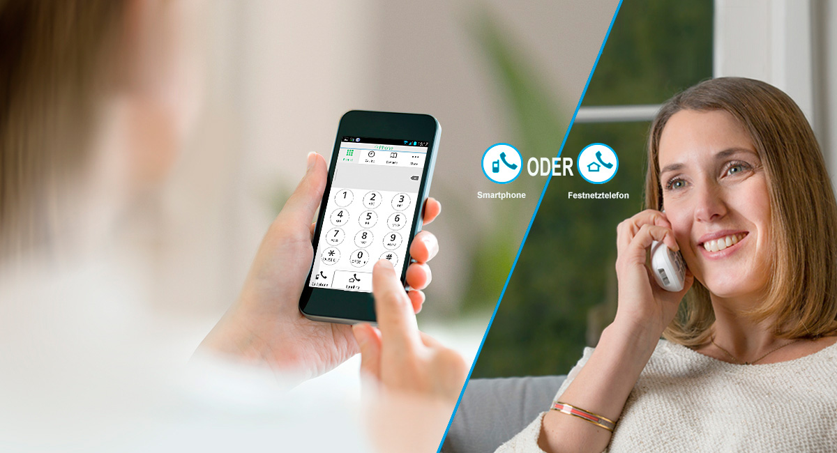 Ein modernes Telefon für modernes Leben