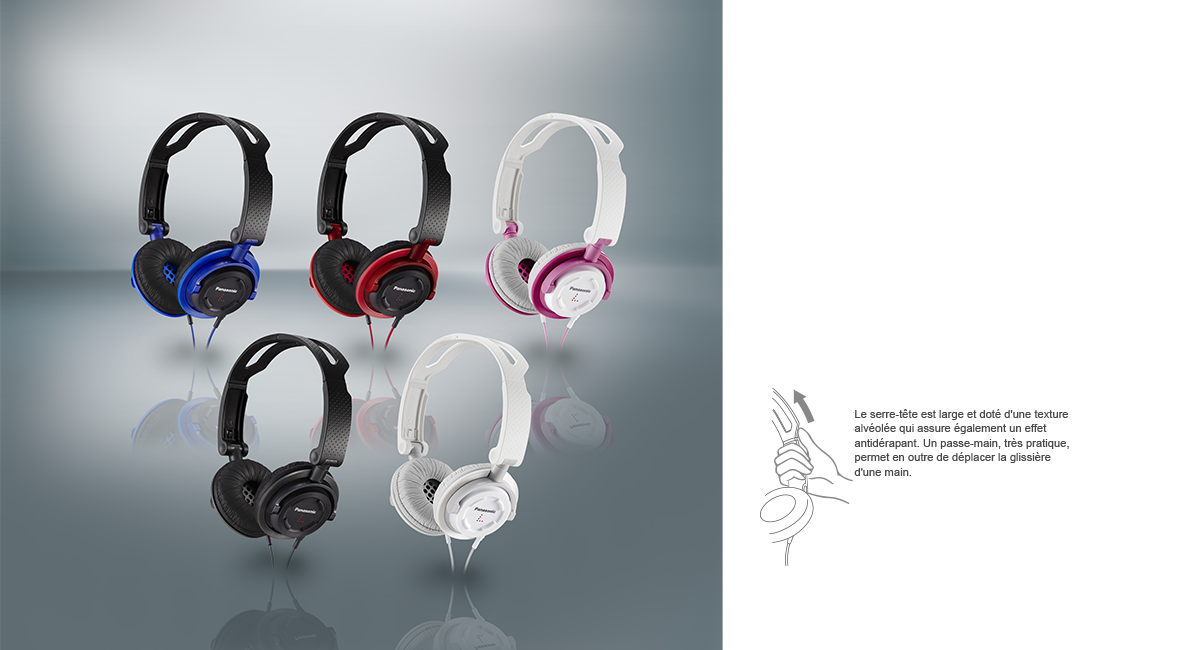 Confort et vaste choix de couleurs