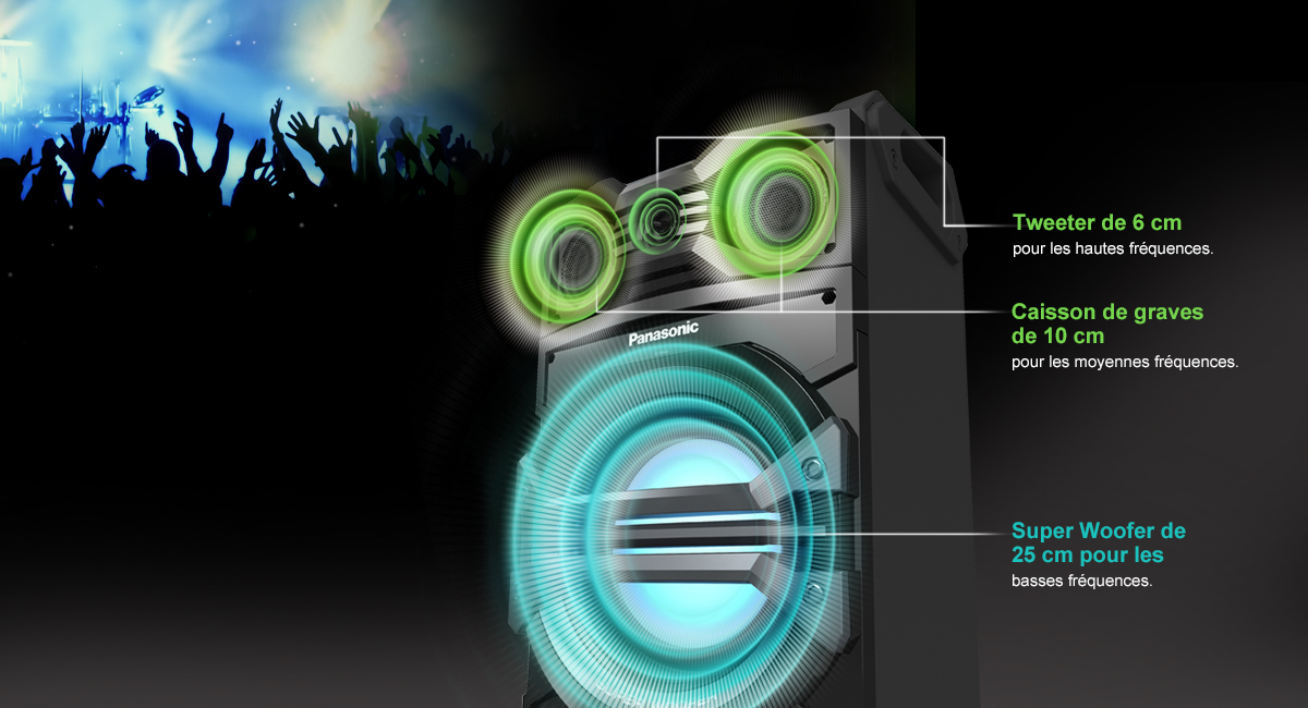 Un son clair et puissant
