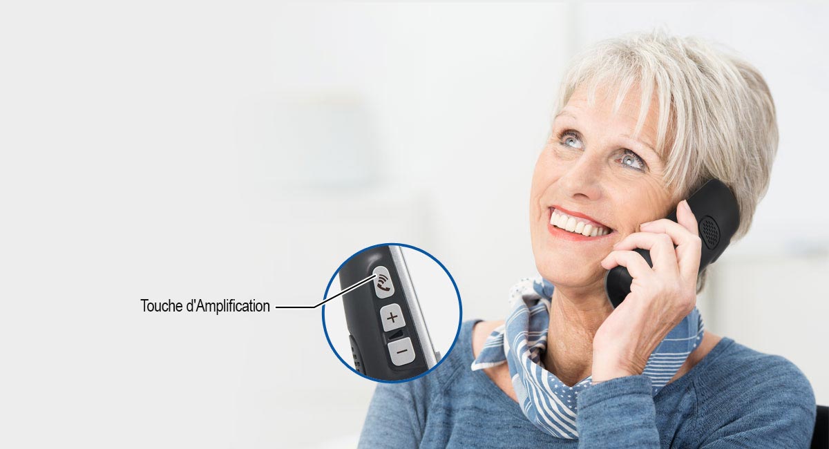 Gros Volume et Touche d'Amplification
