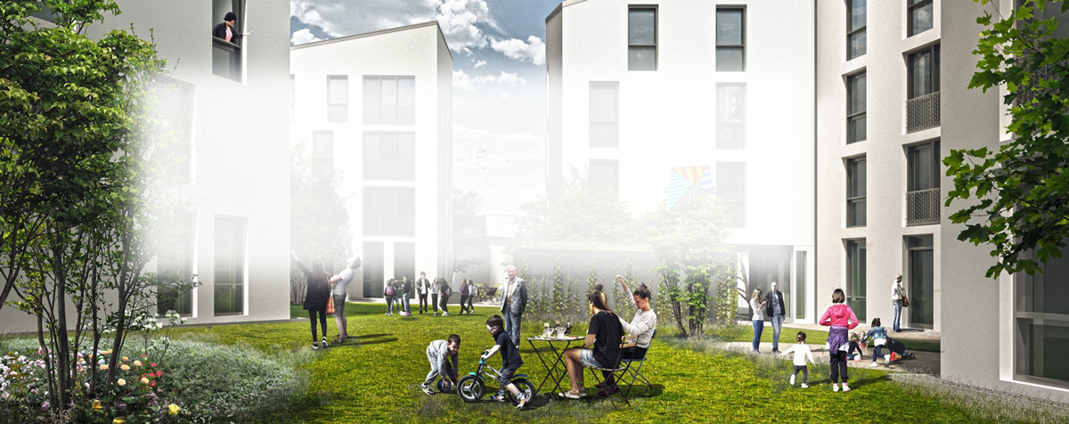 Crear el futuro de la vivienda actual El barrio inteligente: Future Living® Berlin