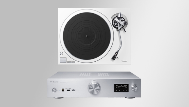 Technics unveils SU-GX70 Grand Class amplifier plus SL-1500C turntable in stylish matte white