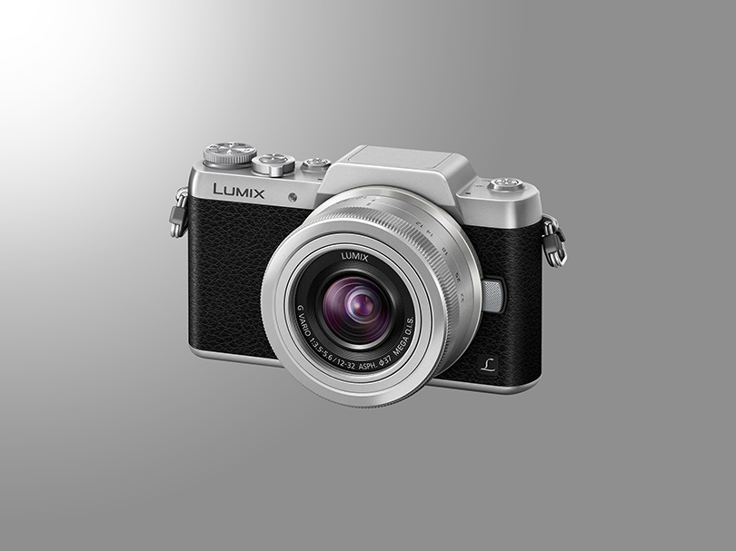 Le Panasonic LUMIX GF7 : l’appareil photo au design sophistiqué et aux fonctions créatives jamais vues qui permet de partager immédiatement le résultat avec la famille et les amis
