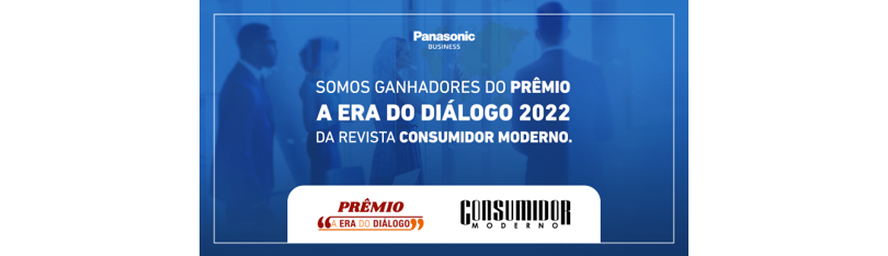 Panasonic conquista o prêmio a Era do Diálogo 2022