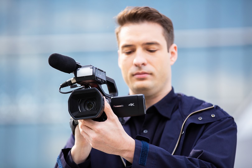 Panasonic Announces two of the Industry's Smallest and Lightest*¹ 4K 60p Professional Camcorders with a Wide-Angle 25mm*² Lens and 24x Optical Zoom