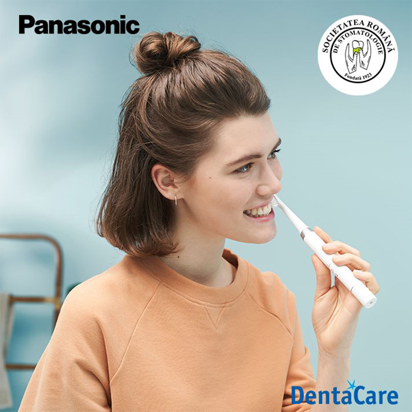 Produsele de îngrijire orală Panasonic, recomandate de Societatea Română de Stomatologie