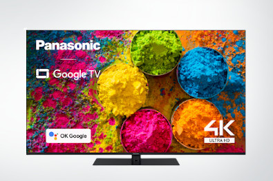 Mit den 4K-Google TVs™ MX700E von Panasonic wird das Streamen von Lieblingssendungen so einfach wie nie!