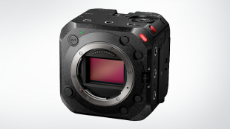 Nouvelle caméra sans miroir en forme de cube, avec capteur plein format  LUMIX BS1H