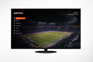 Zattoo auf Panasonic TVs ab sofort auch als HbbTV Operator App verfügbar