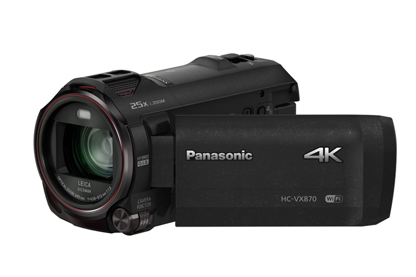 Panasonic amplía su gama de videocámaras domésticas 4K con la VX870