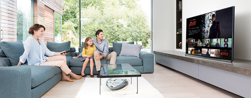 Panasonic incluye Netflix en su gama de Smart TV y Blu-rays en España