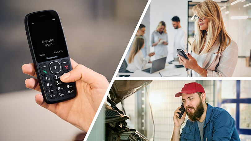 El nuevo móvil de fácil uso 4G de Panasonic, diseñado para durar