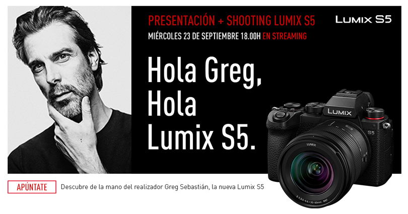 Greg A. Sebastian, un reconocido realizador español, se convierte en el nuevo embajador de la Serie LUMIX S